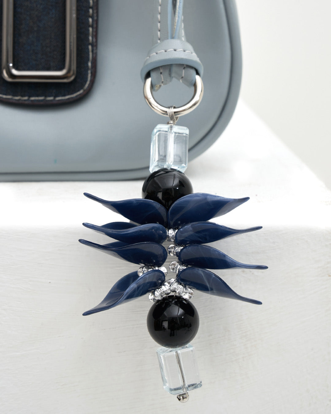 FLORAL — DENIM SKY