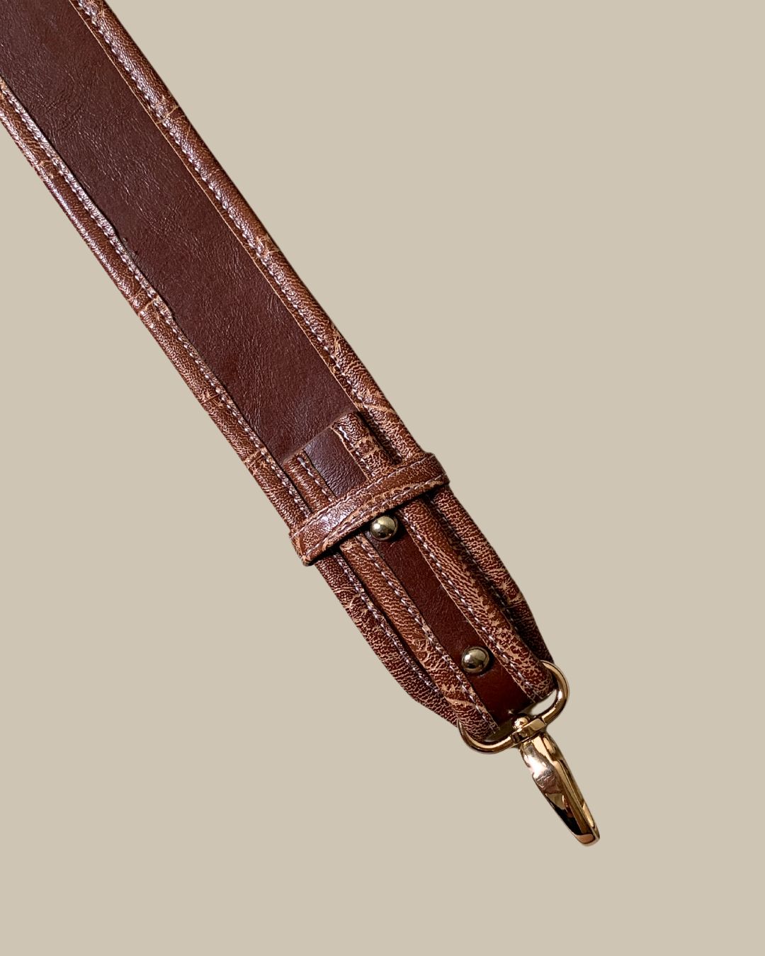 SHOULDER STRAP — RUST BROWN