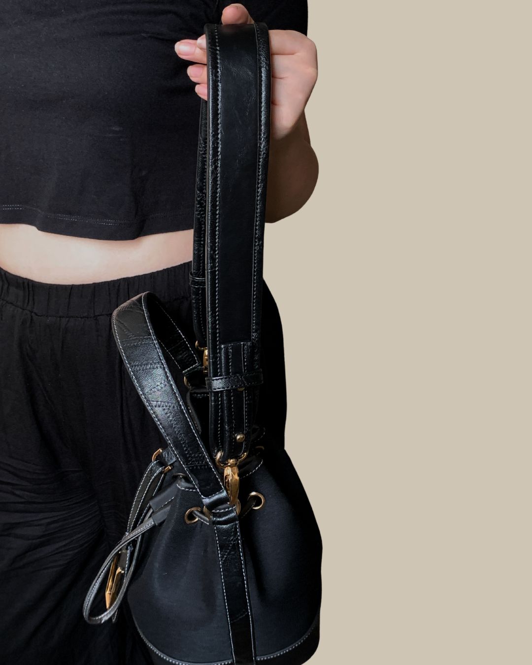 SHOULDER STRAP —  RICH EBONY