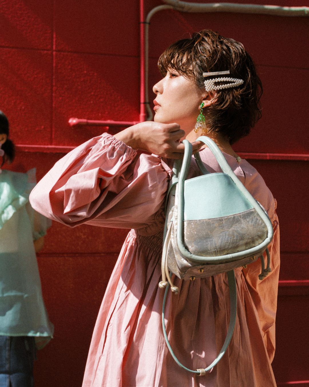 BENTO MINI DRAWSTRING - SKYLIGHT JACQUARD (TOKYO EXCLUSIVE)