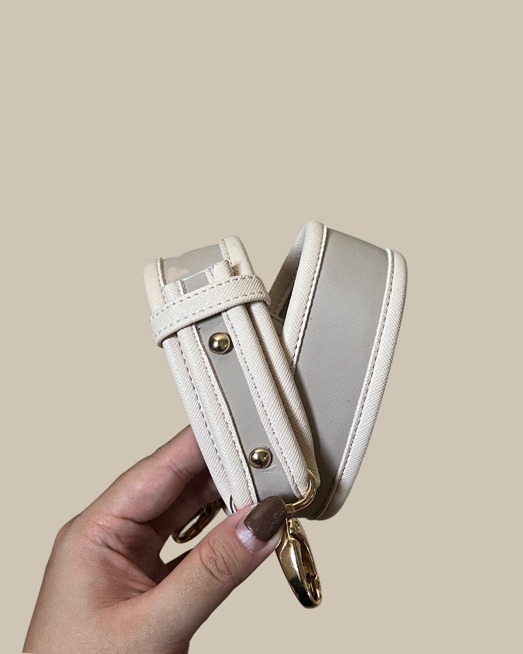 SHOULDER STRAP —  PORCELAIN WHITE