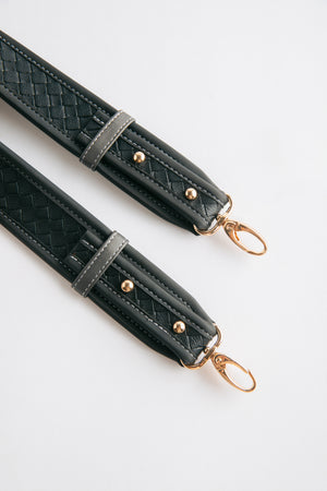 
            
                Load image into Gallery viewer, SHOULDER STRAP — BLACK WOVEN
            
        