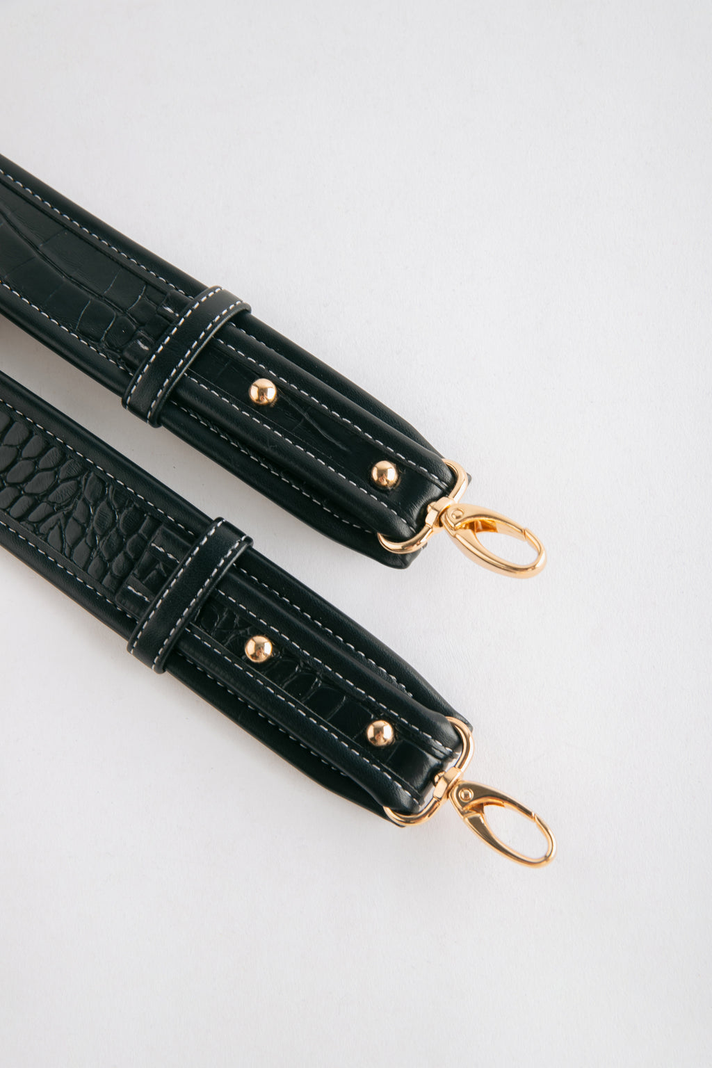 SHOULDER STRAP — PYTHON BLACK