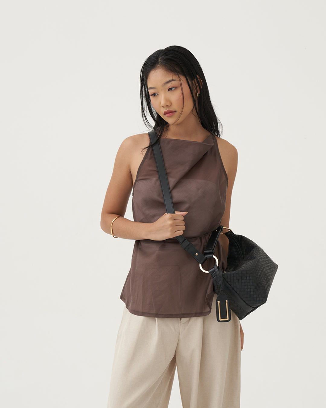 LOOP 20 — WOVEN BLACK