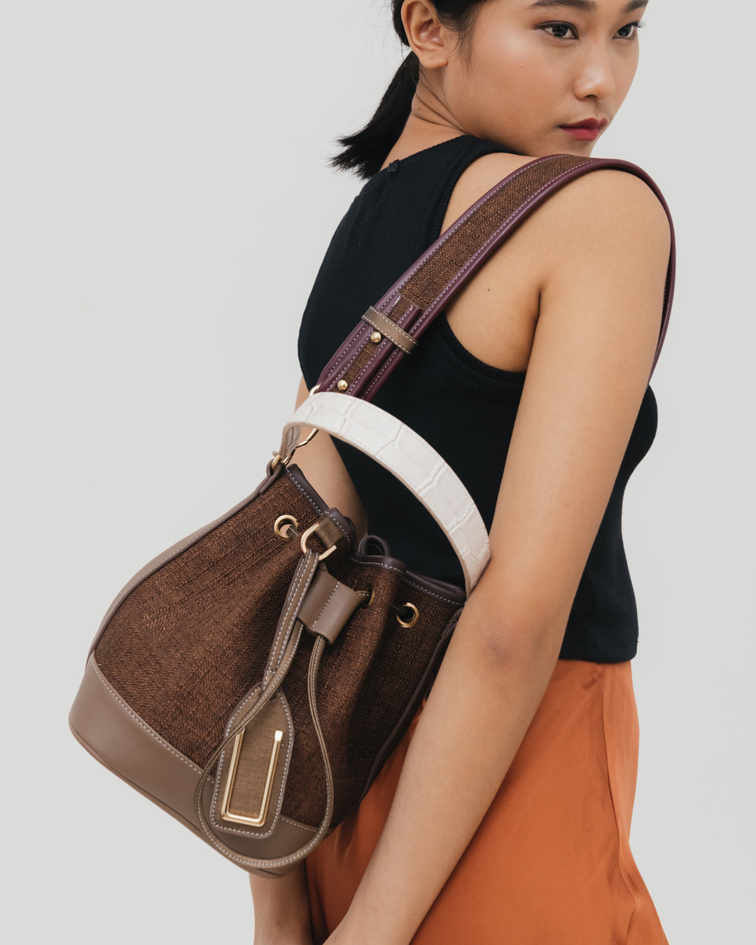 SHOULDER STRAP — BLUSH TAUPE