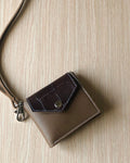 LANYARD WALLET — TAUPE
