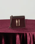 CARD WALLET — BURGUNDY WINE