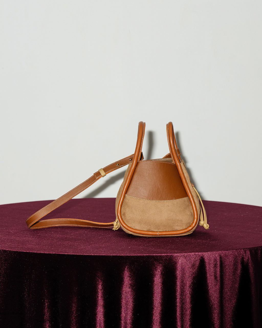 BENTO MINI DRAWSTRING — SUN TAN