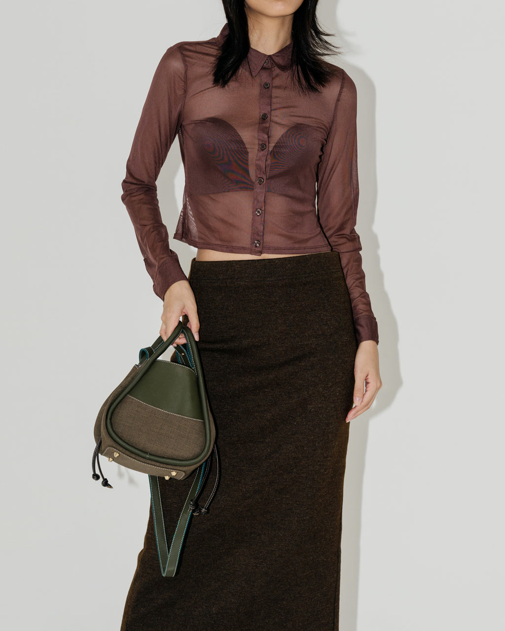 BENTO MINI DRAWSTRING — OLIVE SAGE