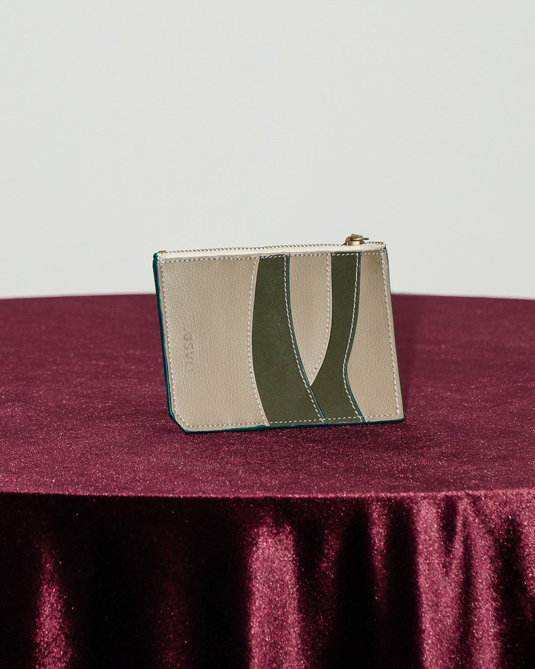 CARD WALLET — ASH OLIVE