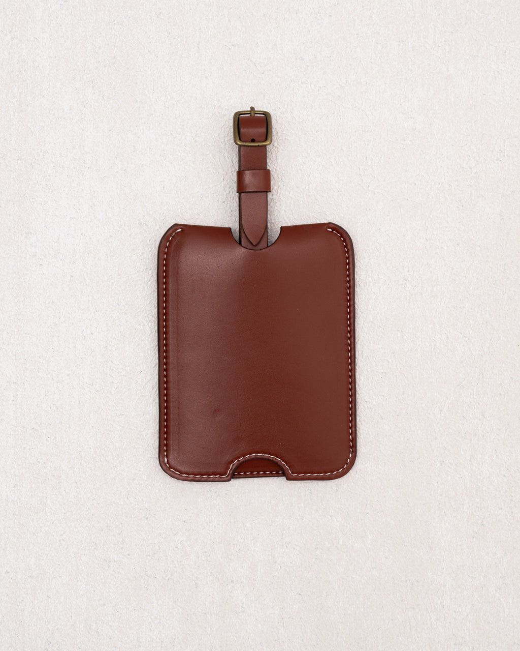 LUGGAGE TAG — TAN