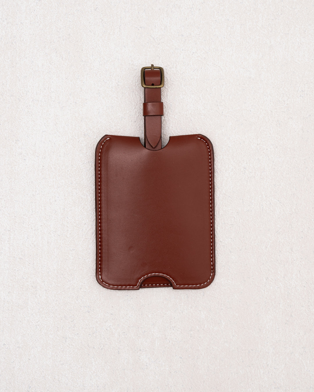 LUGGAGE TAG — TAN