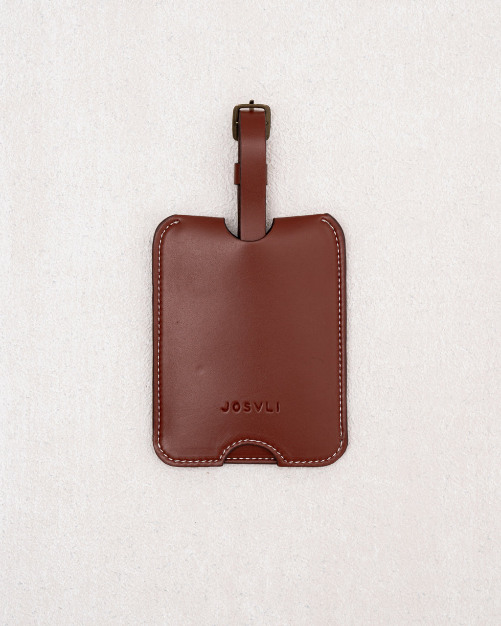 LUGGAGE TAG — TAN