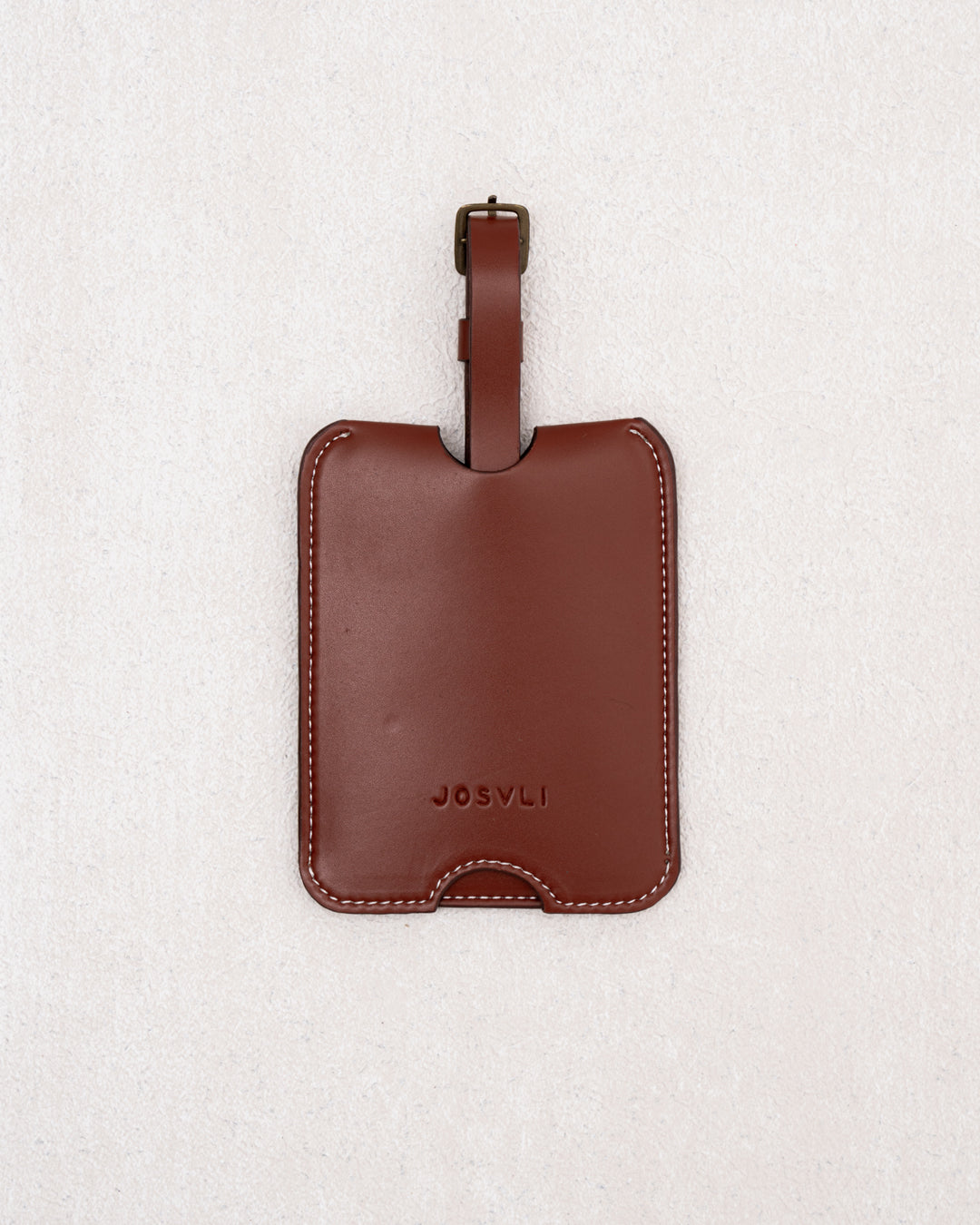 LUGGAGE TAG — TAN